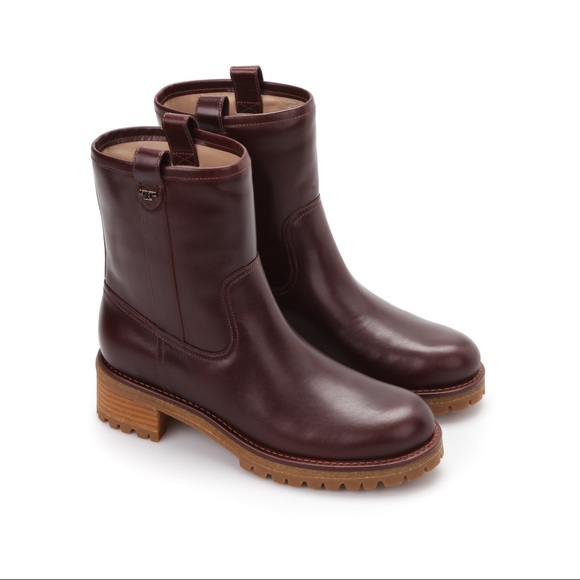 Tory Burch Shoes - Tory Burch Foster Boots Brown
